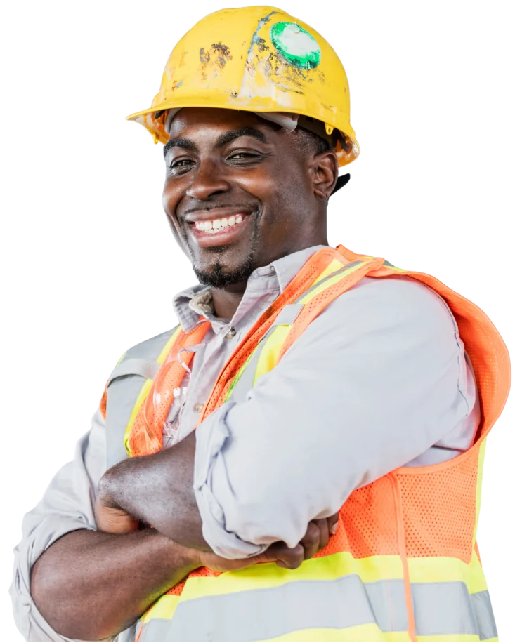 Ouvrier de construction professionnel